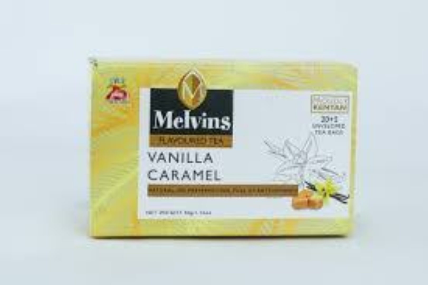 MELVINS VANILLA  TEA BAGS 25 S
